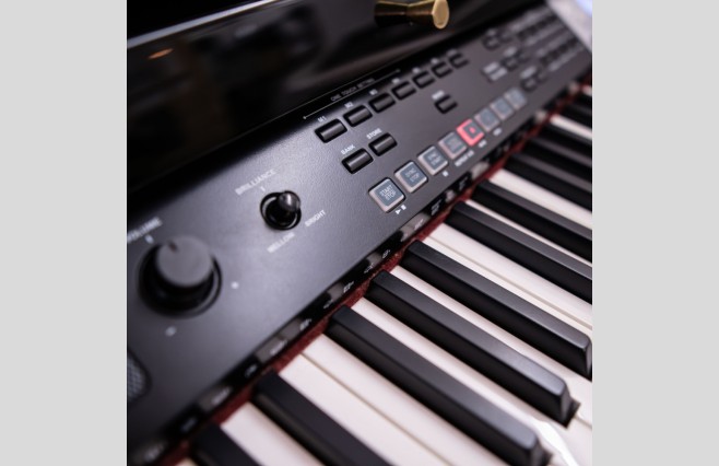 Used Minster Grand 500 Polished Ebony Digital Piano Complete Package (SN:07572) - Image 11